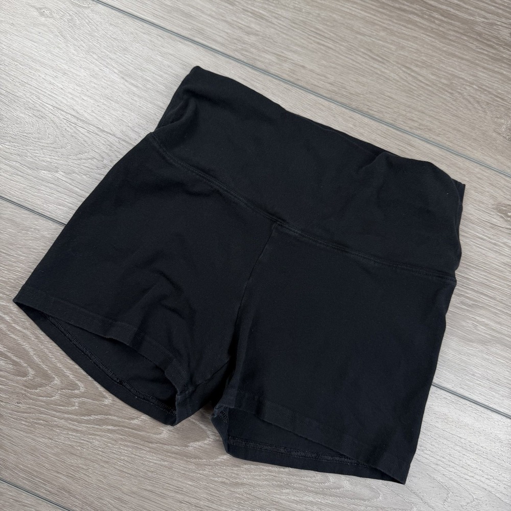 TNA Women's Pull On Athletic 2.5" Shorts Black Size Medium